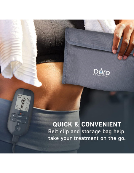 Estimulador Muscular TENS EMS Pure Enrichment PurePulse Trio