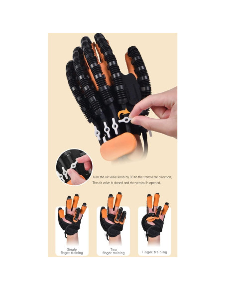 Guantes de Rehabilitación GENDOING para Hemiplejía Izquierda-S