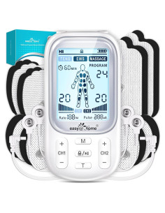 Unidad TENS Easy@Home EHE020 - Masajeador Muscular 24 Modos