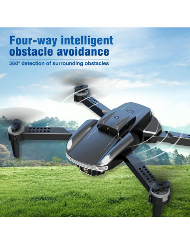 Mini Dron BIWASE con Cámara FPV 1080P y Evitación de Obstáculos