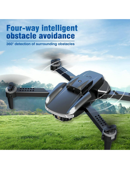 Mini Dron BIWASE con Cámara FPV 1080P y Evitación de Obstáculos