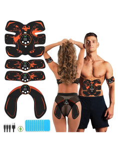 Cinturón de Fitness Erysin Estimulador Muscular 29 Niveles