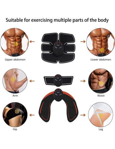 Cinturón de Tonificación Abdominal Stories.Label SM9065 Negro