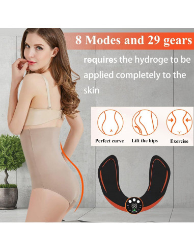 Cinturón de Fitness Erysin Estimulador Muscular 29 Niveles