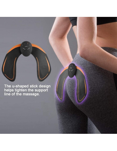 Cinturón de Tonificación Abdominal Stories.Label SM9065 Negro