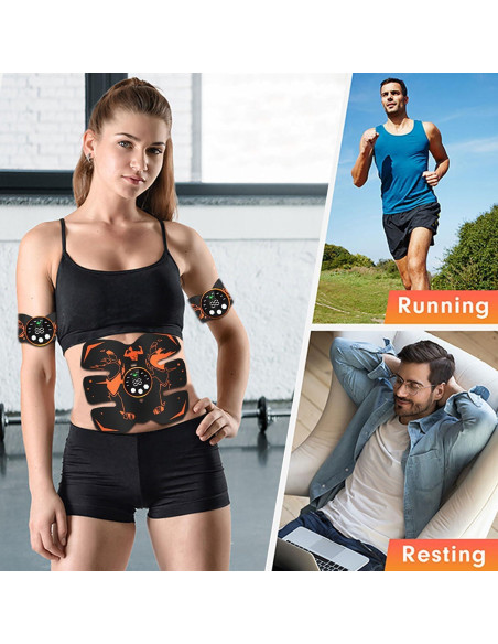 Cinturón de Fitness Erysin Estimulador Muscular 29 Niveles