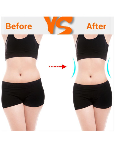 Cinturón de Tonificación Abdominal Stories.Label SM9065 Negro