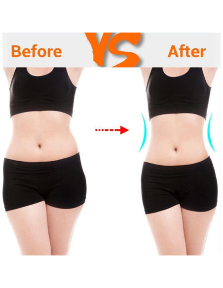 Cinturón de Tonificación Abdominal Stories.Label SM9065 Negro