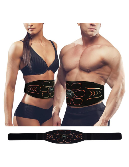 Estimulador de Abdominales Innocareer EMS 10 Modos 30 Niveles