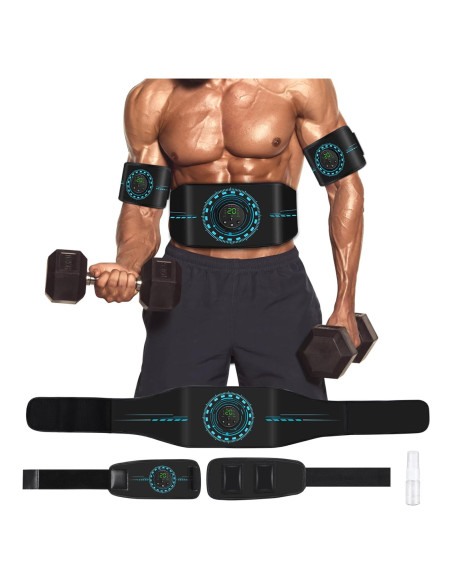 Estimulador Muscular KETAN para Abdomen y Extremidades - Paquete de 3