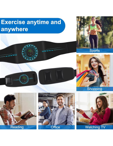 Estimulador Muscular KETAN para Abdomen y Extremidades - Paquete de 3