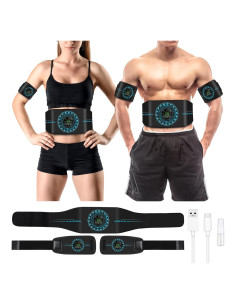 Estimulador Muscular Electrónico CESLIFF Cinturón Abdominal Recargable