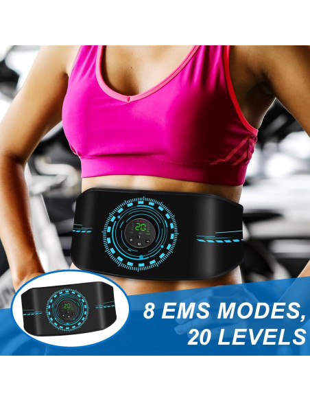 Estimulador Muscular KETAN para Abdomen y Extremidades - Paquete de 3