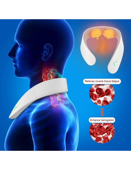 Masajeador de Cuello Eléctrico PENTASMART 5 Modos 30 Intensidades