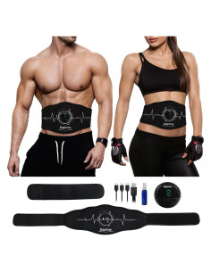 Cinturón Estimulador ABS Daphne para Tonificación Abdominal