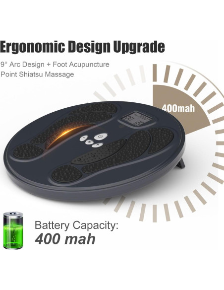Masajeador de pies EMS TENS Shenzhen AST-300H 10 modos 50 intensidades