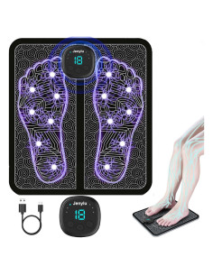 Alfombrilla de Masaje para Pies EMS Jenylu SM9187 Alivio Dolor