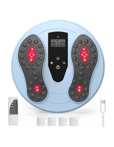 Masajeador de Pies EMS Y.C-Toget con Luz Roja y TENS