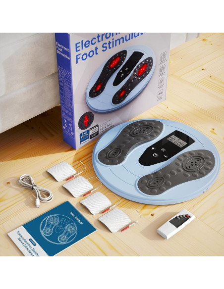 Masajeador de Pies EMS Y.C-Toget con Luz Roja y TENS