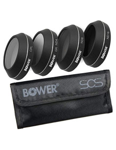 Kit de Filtros Bower Mavic Pro 4 Piezas ND4 ND8 ND16 CPL