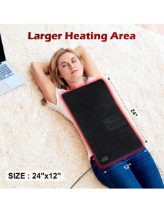 Almohadilla de Terapia de Luz Roja 24x12" 32W Infrarroja - Shenzhen 2