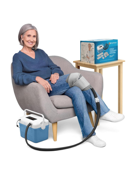 Máquina de Terapia Fría PhysioNatural Compacta 5.7L Alivio Dolor