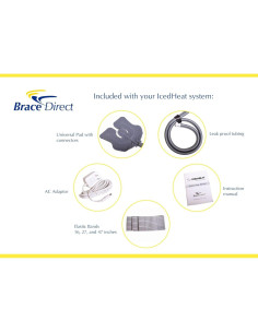 Máquina de Terapia de Calor Frío Digital Brace Direct - Alivio Dolor Hombro, Rodilla, Espalda 2