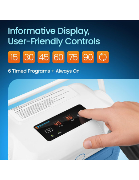 Máquina de Terapia Fría PhysioNatural Compacta 5.7L Alivio Dolor