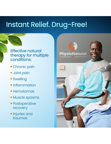 Máquina de Terapia Fría PhysioNatural Compacta 5.7L Alivio Dolor