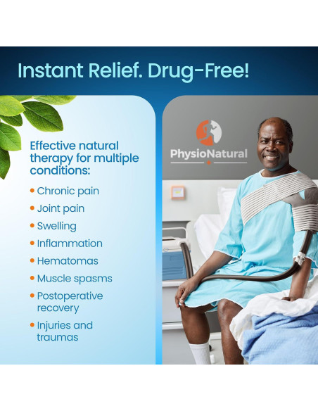 Máquina de Terapia Fría PhysioNatural Compacta 5.7L Alivio Dolor