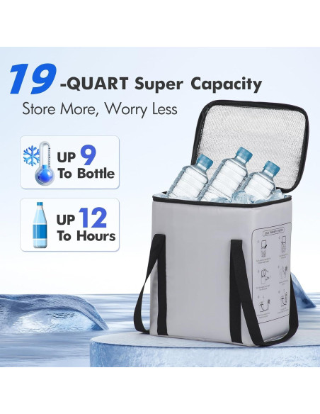 Máquina de Terapia Fría MOSTCLOUD 19 QT para Alivio del Dolor