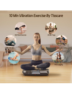 Placa de Vibración TISSCARE para Ejercicio y Pérdida de Peso 2