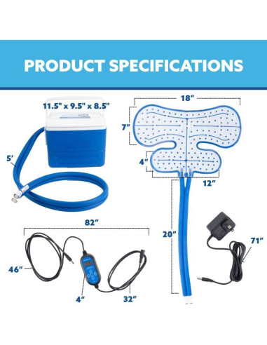 Máquina de Hielo Terapia Fría Polar Active Ice 3.0 9L