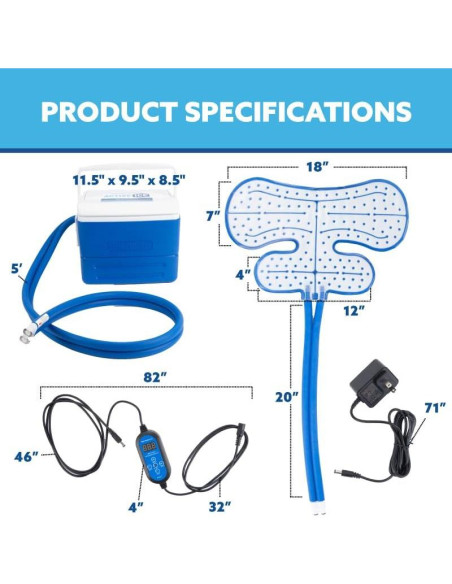 Máquina de Hielo Terapia Fría Polar Active Ice 3.0 9L