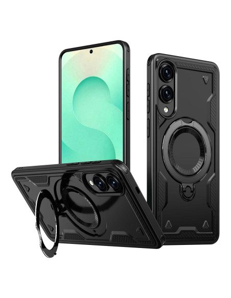 Funda Magnética COTDINFOR para Samsung Galaxy S25 Edge Negra Funda Magnética COTDINFOR para Samsung Galaxy S25 Edge Negra