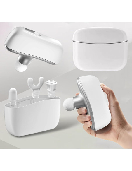 Pistola de Masaje Mini Condgood - Portátil, 10 Velocidades, 4 Cabezas