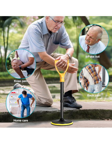 Ayuda de Movilidad Ajustable XOSQEF para Ancianos 272 kg