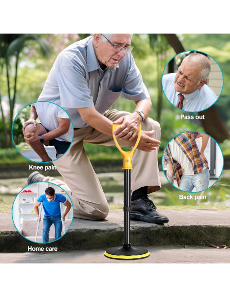 Ayuda de Movilidad Ajustable XOSQEF para Ancianos 272 kg