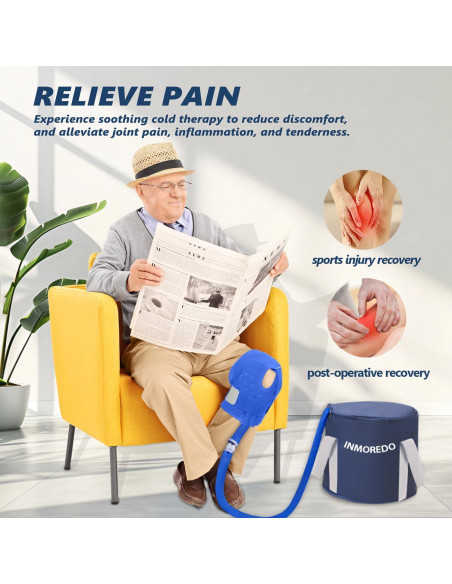 Máquina de Terapia Fría Inmoredo para Rodilla - Alivio Dolor