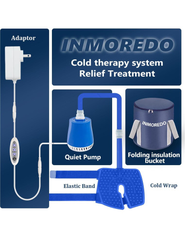 Máquina de Terapia Fría Inmoredo para Rodilla - Alivio Dolor