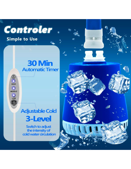 Máquina de Terapia Fría Inmoredo para Rodilla - Alivio Dolor