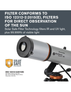 Filtro Solar Celestron EclipSmart para Telescopios 102mm 2