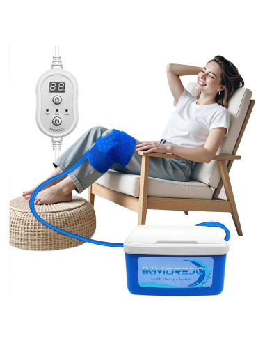 Máquina de Hielo Inmoredo para Rodilla - Terapia Fría Programable
