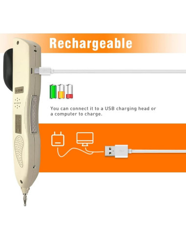Bolígrafo de Acupuntura Electrónico Heswea 508B Recargable