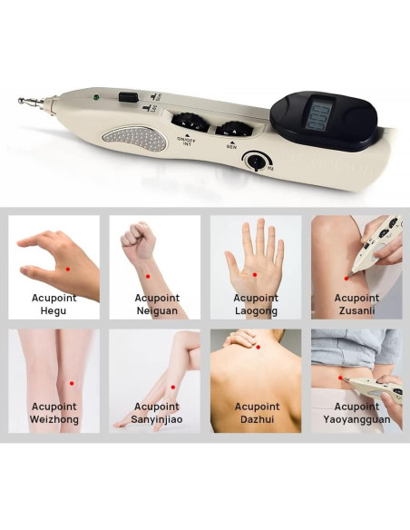 Bolígrafo de Acupuntura Electrónico Heswea 508B Recargable