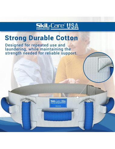 Cinturón de marcha Skil-Care 252220 con asas Multi-Grip 158kg