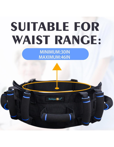 Cinturón de Transferencia Leetye Mei para Ancianos 7 Asas