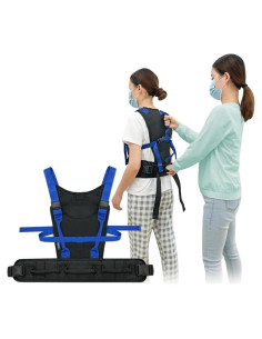 Cinturón de marcha KAVIL para ancianos con 8 asas - Terapia física