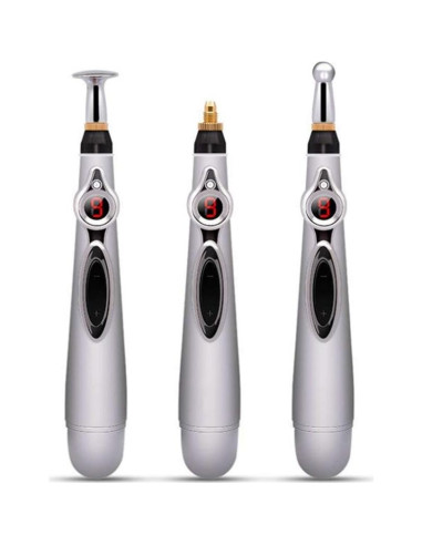 Bolígrafo de Acupuntura Electrónica MQFORU 3 en 1 Alivio Dolor