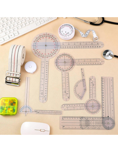 Juego de Herramientas de Goniómetro Relaxweex 9 Piezas